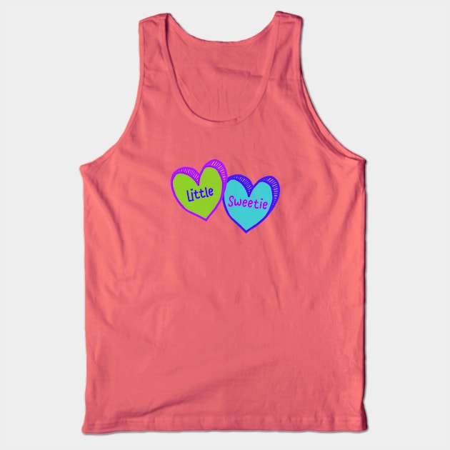 Little Sweetie Tank Top by Del Doodle Design